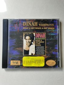 DINAN WASHINGTON 蓝调天后 1CD【碟片轻微划痕 正常播放】