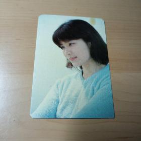 明星卡片–电影演员·潘虹（背面有1985年月历）