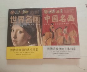 “博物馆级别的艺术档案”图解世界名画、图解中国名画（2册合售，全新未拆封）