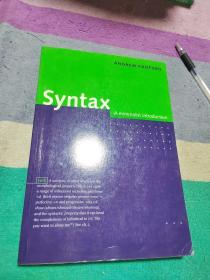 Syntax：A Minimalist Introduction