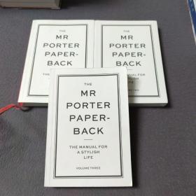 The Mr Porter Paperback：The Manual for a Stylish Life Volume One，【The Mr Porter Paperback: The Manual for a Stylish Life, Vol. 2[波特先生，卷2]，】【Mr Porter Paperback Vol 3】（1一3合售）