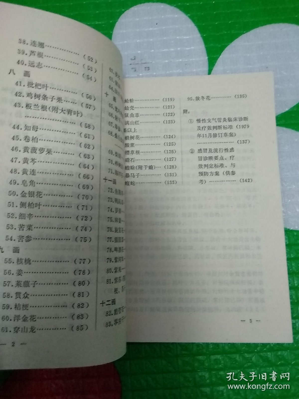 防治感冒气管炎中草药手册