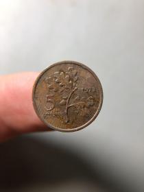 1973年外国硬币