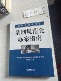 量刑规范化改革：量刑规范化办案指南