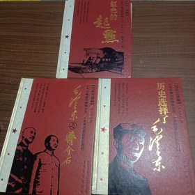 红色的起点，历史选择了毛泽东，毛泽东与蒋介石，三本合售。