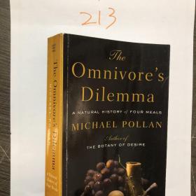 The Omnivore's Dilemma：A Natural History of Four Meals英语英文原版书，杂食动物