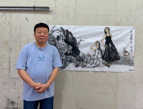 袁汝波，
          现为河南大学美术学院教授、研究生导师，河南省美术家协会顾问，河南省美协人物画艺委会主任。