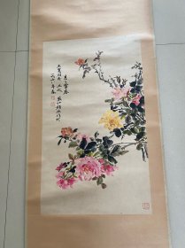 颜裴仙花卉。民国扬州著名女画家