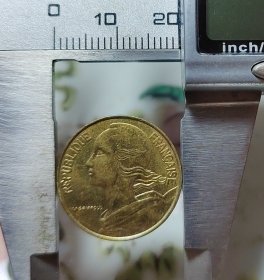 1994年法国硬币10生丁，极美品