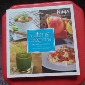 NINJA Ultima Creations 150 Delicious Recipes for the Ultima Blending System，平装，220页，Pascoe Publishing出版，英文原版，美食，food