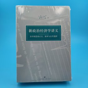 新政治经济学讲义：在中国思索正义、效率与公共选择