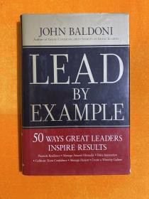 JOHN BALDONI LEAD BY EXAMPLE