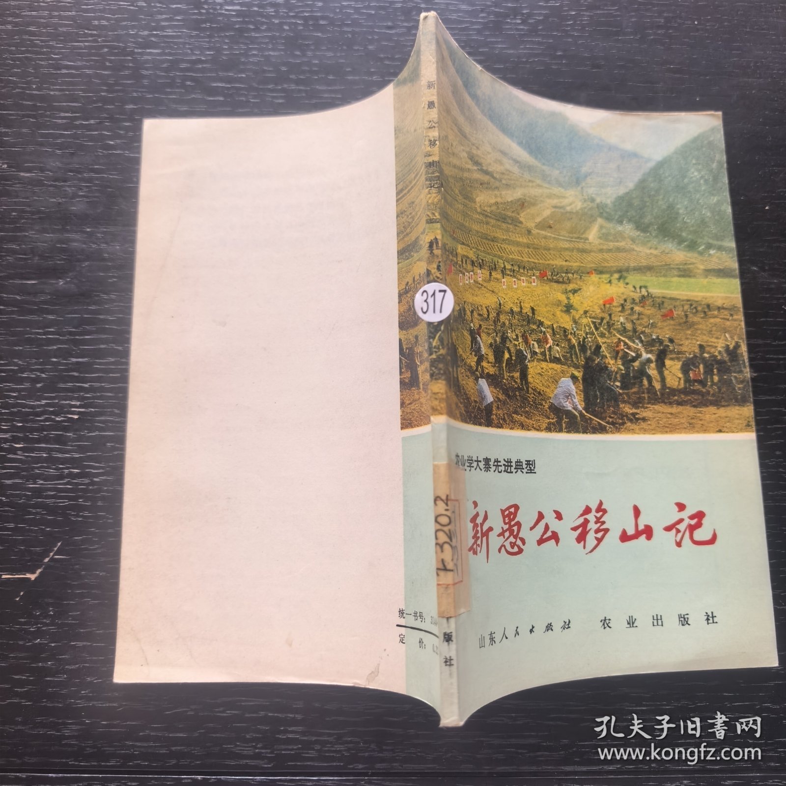 新愚公移山记——农业学大寨先进典型（1977年一版一印馆藏）
