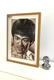 李小龙.光辉50 《马富强作品集》限量版 017（A3尺寸) bruce lee