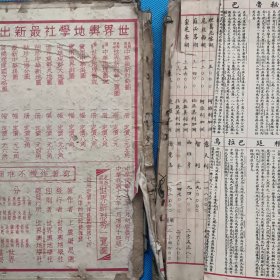 世界新形势一览图