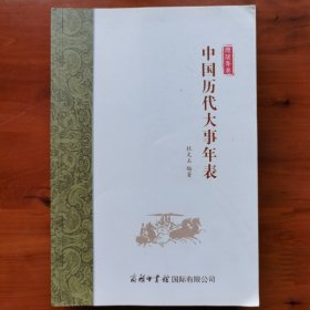 中国历代大事年表