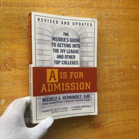 A IS FOR ADMISSION 小16開【內(nèi)頁干凈】