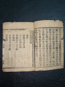 清中医《针灸便览》一册全。内包含祝由十三科。古籍是古人思想的宝藏、先贤智慧的结晶，古籍关注度的提升，对历史有重要了解的意义。品如图，前后完整不缺页，具体如图。