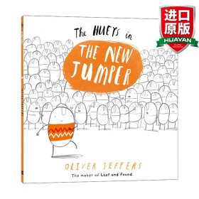 英文原版 The Hueys — The New Jumper 小不点的新毛衣 奥利弗·杰弗斯绘本 英文版 进口英语原版书籍