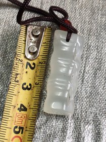 和田玉挂件一串，玉质好