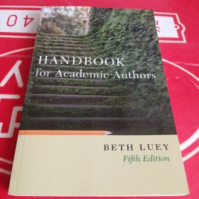 Handbook for Academic Authors[学术作者手册]