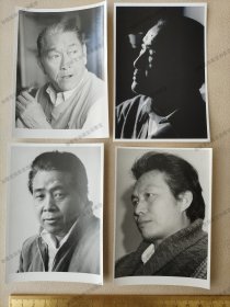 “中国早期影人”群像组 著名导演 谢添（《林家铺子》《茶馆》）、陈怀皑（《杨门女将》《知音》）、吴天明（“第五代”精神领袖《老井》）、黄健中（《龙年警官》《过年》）80年代早期影像4张（黑白） 著名摄影家、四月影会、星星画会成员 陈凡（陈又川）早期摄影作品