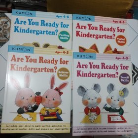 英文原版 Are you Ready for Kindergarten?（4本合售）