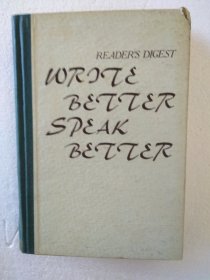 WRITE BETTER SPEAK BETTER【写作、会话要诀】