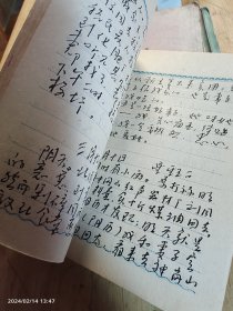 吉安日记9册 干部 刘正华 解放初期 1971—1981年 一个江西交通系统人的日常