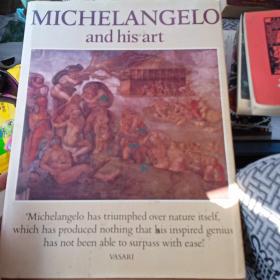 michelangelo and his art 米开朗基罗原版画册 八开