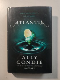 英文原版 Atlantia（《亚特兰大》，青少年奇幻小说，完美世界系列，精装，2014年初版）