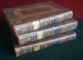 the works of virgil 维吉尔作品集 1716年第四版 三卷全