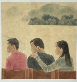 高飞 男，生于1979年，安徽合肥人，职业画家，主攻工笔人物，师丛安徽著名画家王仁华，桑建国，吴同彦先生。现为中国美术家协会会员，安徽工笔重彩画协会会员。2002年毕业于安徽师范大学美术学院，获学士学位；2011年毕业于武汉理工大学艺术与设计学院，获硕士学位。现为安徽工商学院讲师。用其独特的画面语言表现了当代社会中人与人之间复杂而丰富的内心状态及徽文化的深厚积淀。