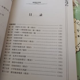 绿屋的安妮，上下册，