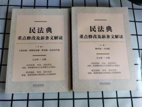 民法典重点修改及新条文解读（上、下册）