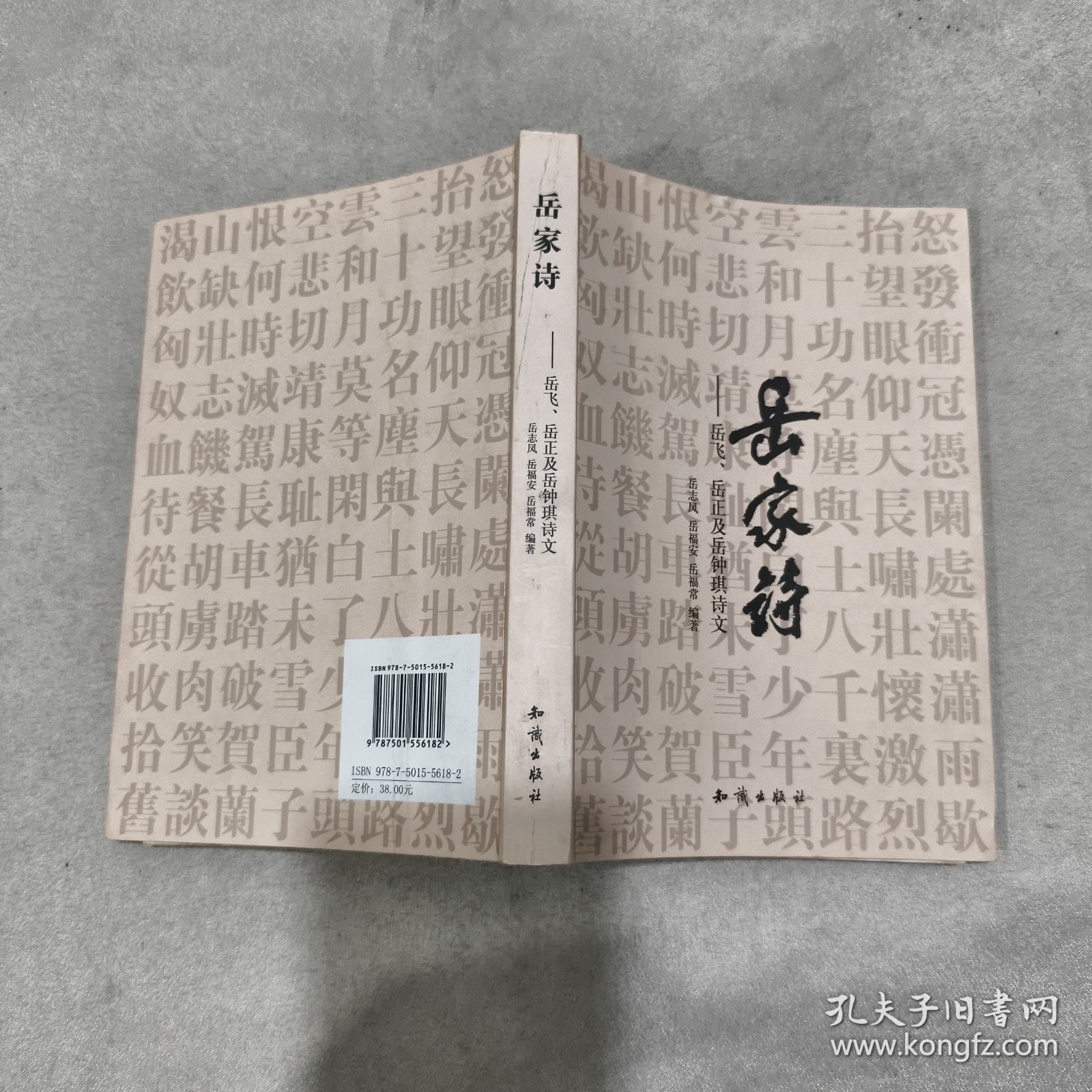 岳家诗 : 岳飞、岳正及岳钟琪诗文