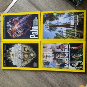 美国国家地理英文杂志NATIONAL GEOGRAPHIC 2019年11月 2019年12月 2020年1月 2022年5月 4本打包