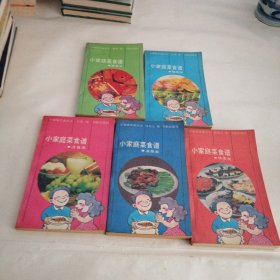 小家庭菜食谱（冷食类）（腌菜类）（面食类）（凉菜类）（热菜类）共5册