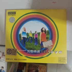 CD 光盘 in4ove 台湾四少女 完整精选（双碟装 ）cd 影碟