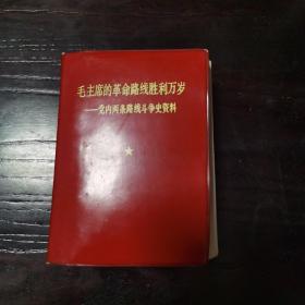 毛主席的革命路线胜利万岁—党内两条路线斗争史资料（软精装）