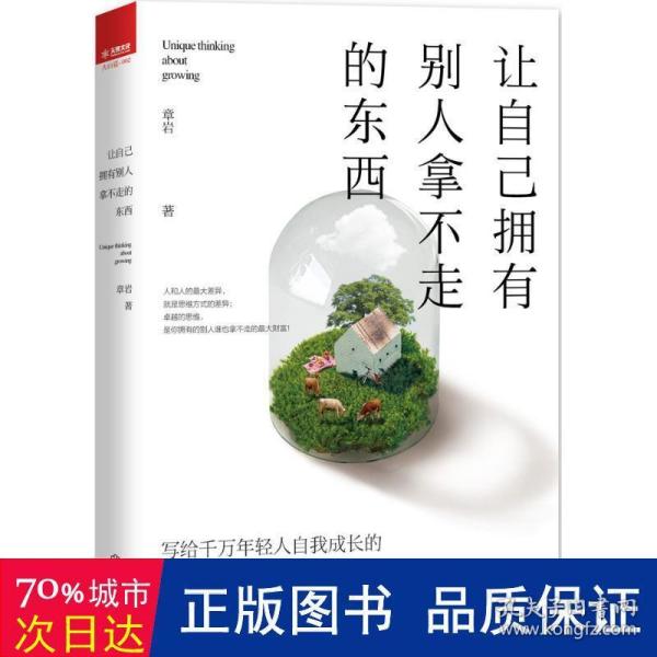 让自己拥有别人拿不走的东西：写给千万年轻人自我成长的思维开窍课