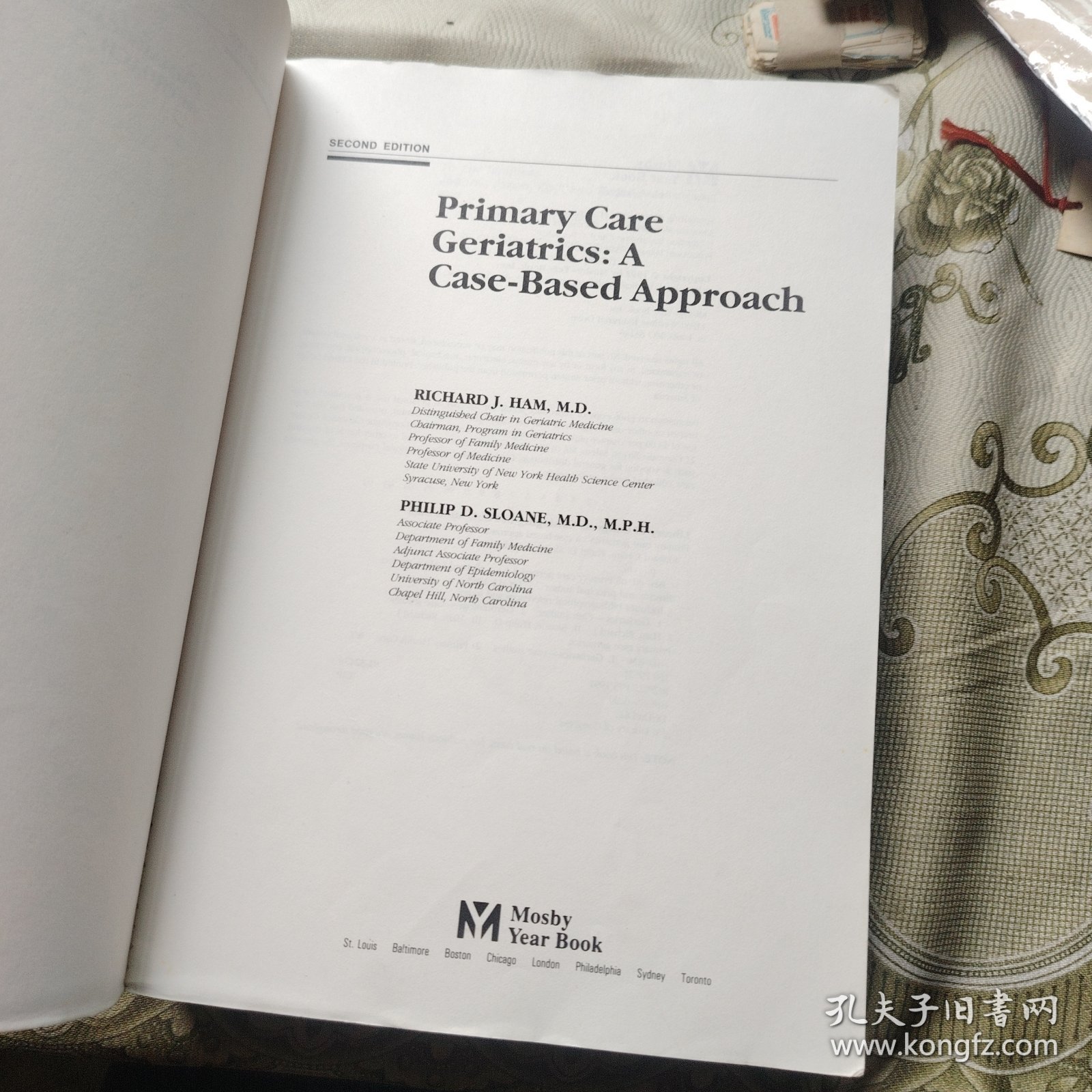 PRIMARY CARE GERIATRICS 初级保健老年医学