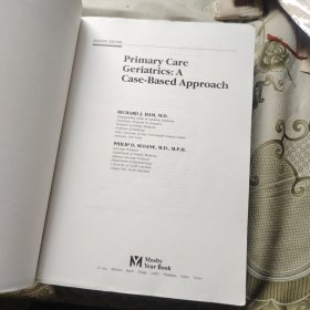 PRIMARY CARE GERIATRICS 初级保健老年医学