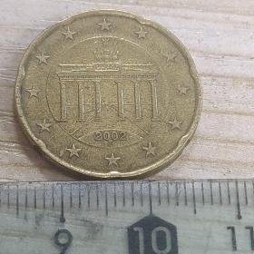 德国2002年20欧分