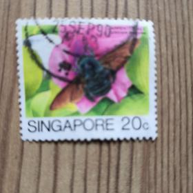 新加坡邮票  盖销票    实物拍照  所见所得  易损……商品  审慎下单   恕不退货