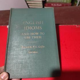 ENGLISH IDIOMS