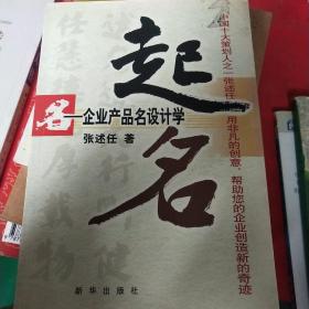 起名:企业产品名设计学（见实图）