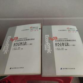 注会会计职称2019教材辅导东奥2019年轻松过关一《2019年注册会计师考试应试指导及全真模拟测试》经济法（上下册）