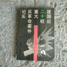 建国后20桩重大反革命案件纪实