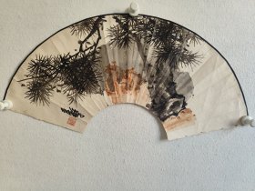 江苏花鸟画大师、吴门画派领军人物，张继馨精品扇面。 ​